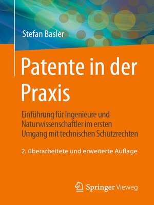 cover image of Patente in der Praxis